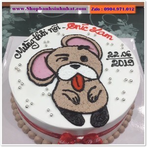 Bánh Sinh Nhật Con Chó - YG34